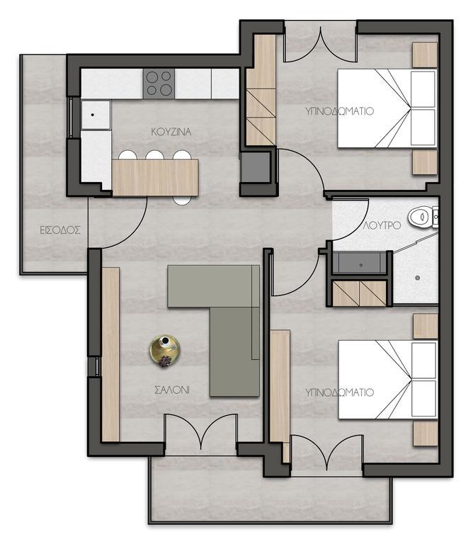 Appartamento Oikies High Living Complex Sívota Esterno foto